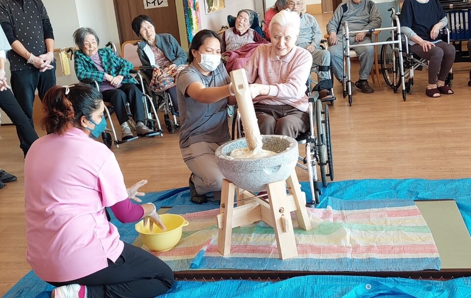 餅つき1